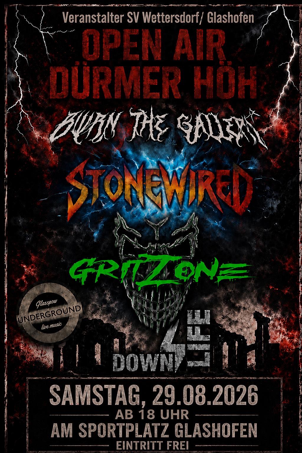 Open Air Dürmer Höh am 29. August